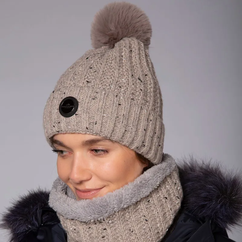 Schockemohle Melange Beanie Hat - Cardamom-2