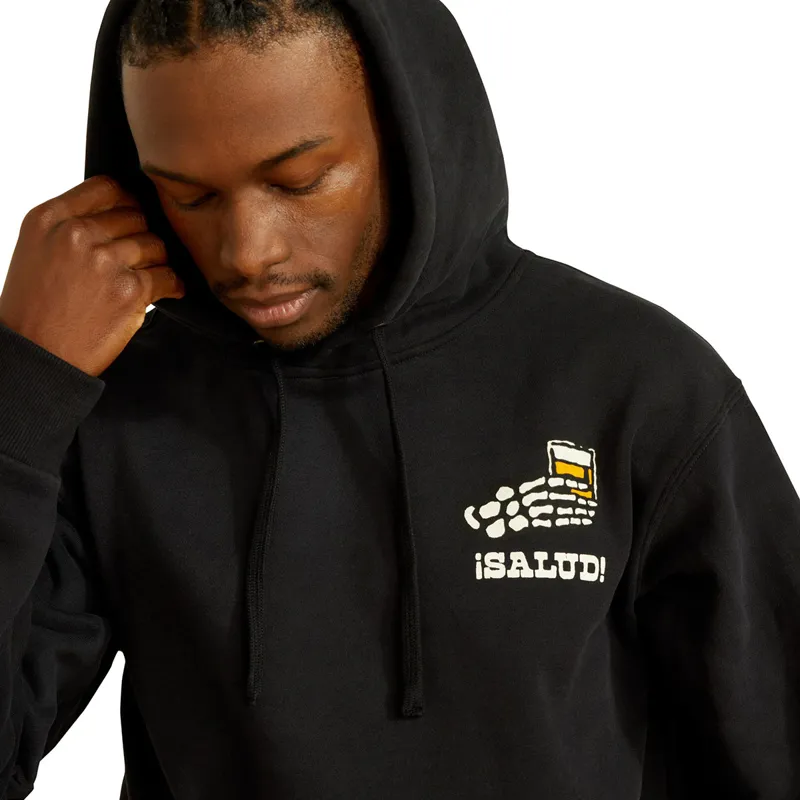 Ariat Sendero When Life Gives You Agaves Mens Hoodie - Black-2