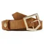 Fairfax and Favor Sennowe Belt - Tan Suede