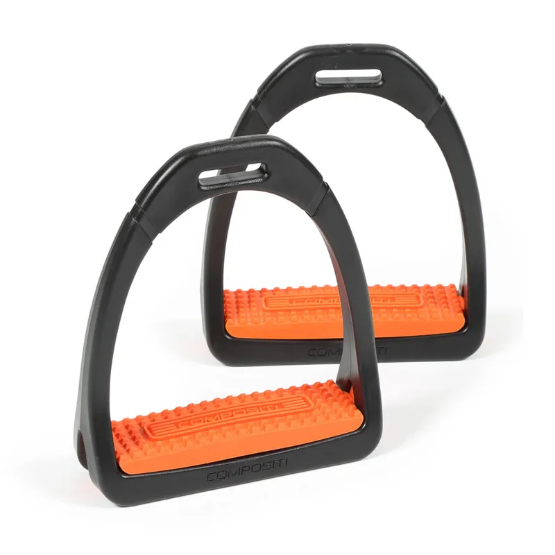 Compositi Premium Profile Junior Stirrups - Orange