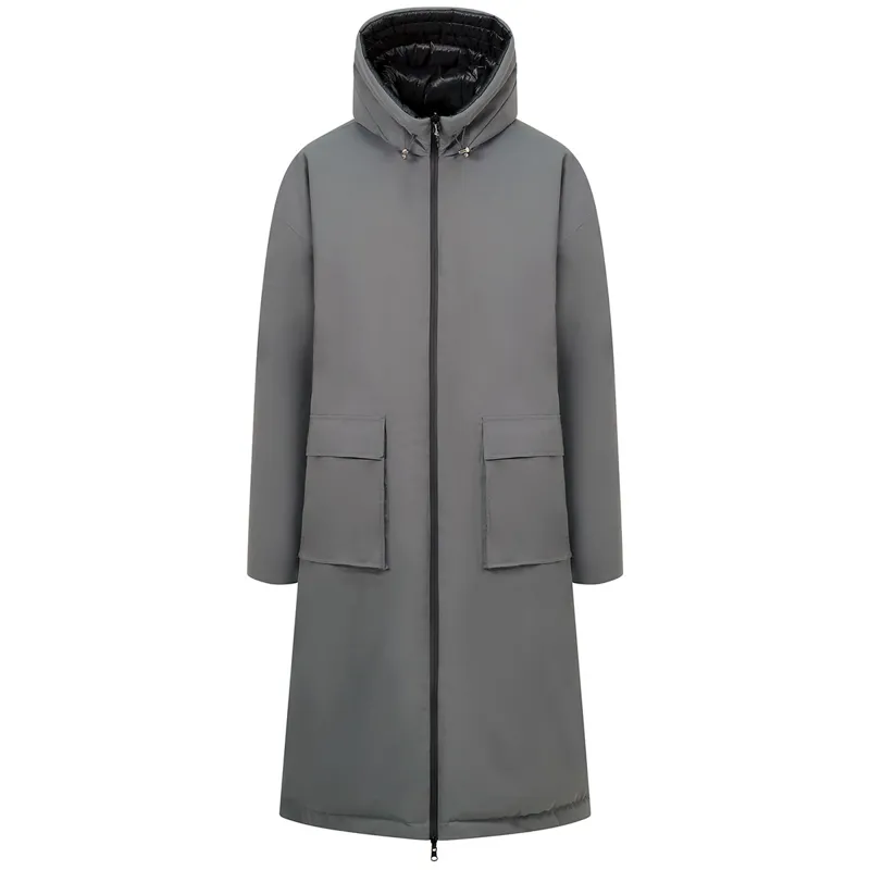 Equetech Shield Reversible Waterproof Ladies Coat - Graphite/Black-1