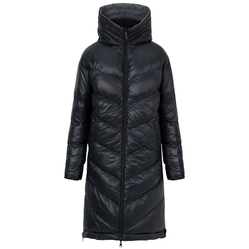 Equetech Shield Reversible Waterproof Junior Girls Coat - Graphite-2