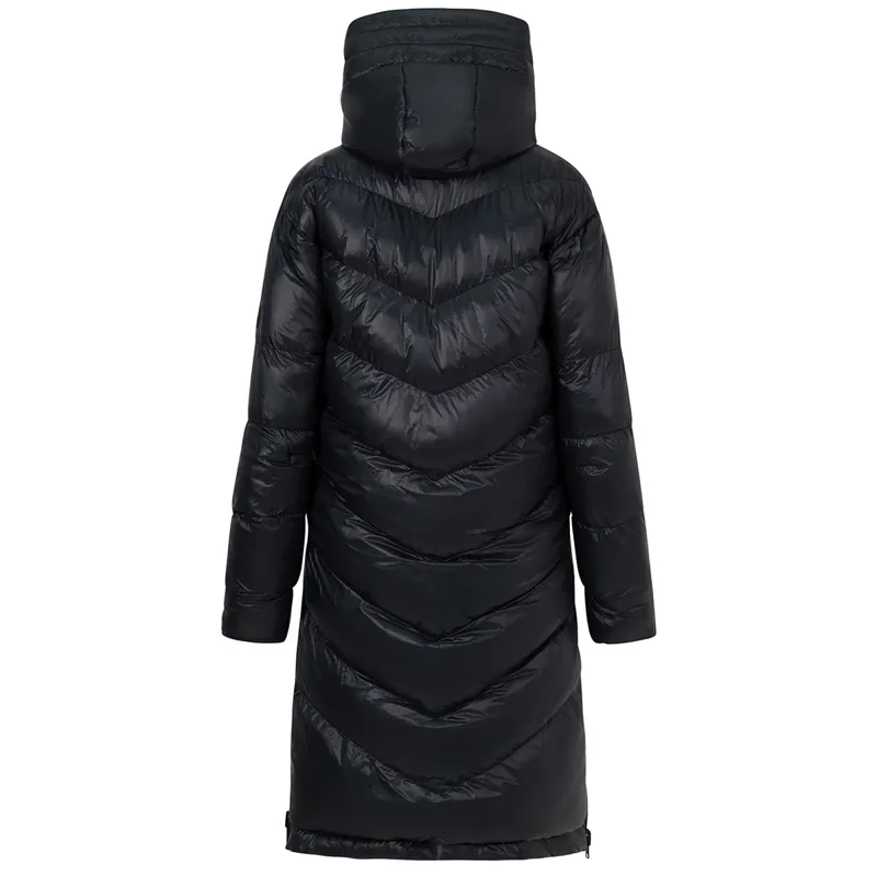 Equetech Shield Reversible Waterproof Ladies Coat - Graphite/Black-8