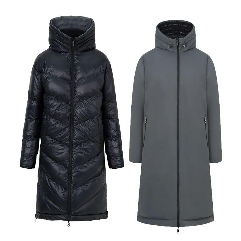 Equetech Shield Reversible Waterproof Junior Girls Coat - Graphite