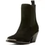 Ariat Shiloh Ladies Western Boots - Distressed Black Suede