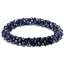 QHP Shine Hair Scrunchie - Navy