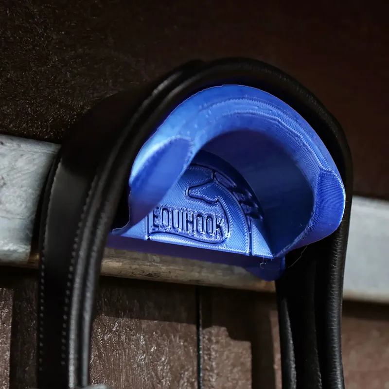 EquiHook Magnetic Bridle Hook - Shiny Navy