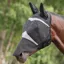 Shires FlyGuard Pro Fine Mesh Fly Mask With Ears and Nose - Jet