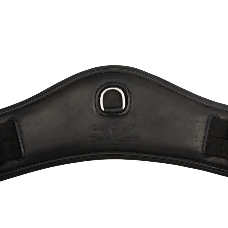 Henry James Athletic Anatomic Short Girth - Black-2