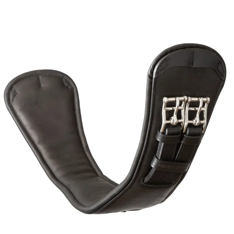 Henry James Curved Anatomic Short Girth - Black-1