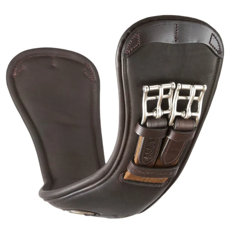 Henry James Freedom Anatomic Short Girth - Havana Brown-1