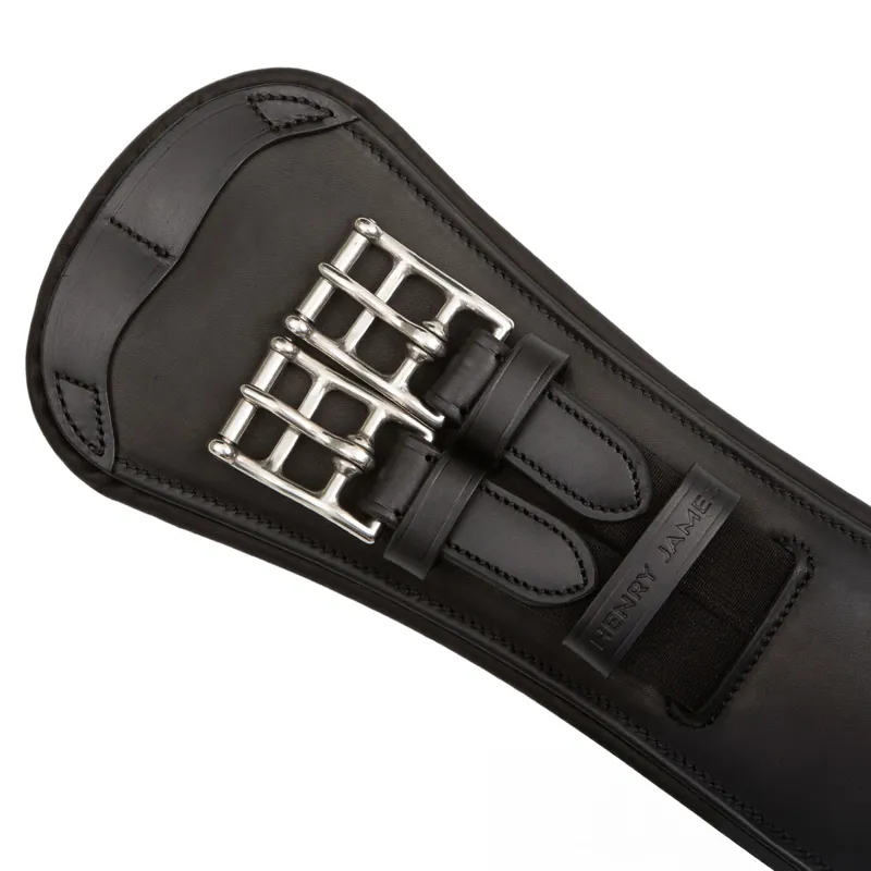 Henry James Symmetry Anatomic Short Girth - Black-2