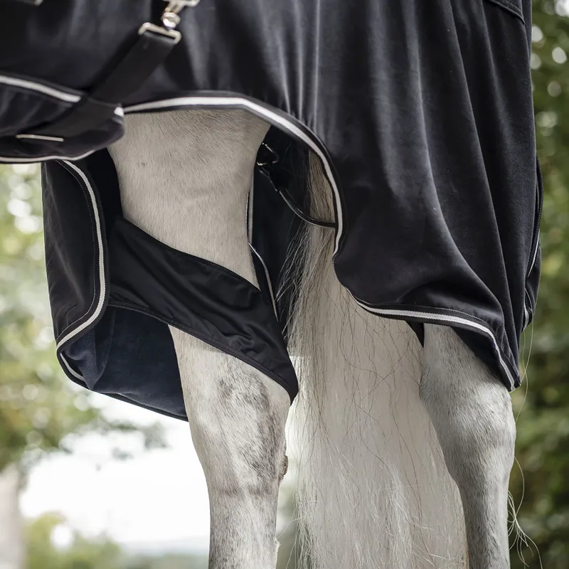 Horseware Show-Ready Rug - Black/Black/Silver-7