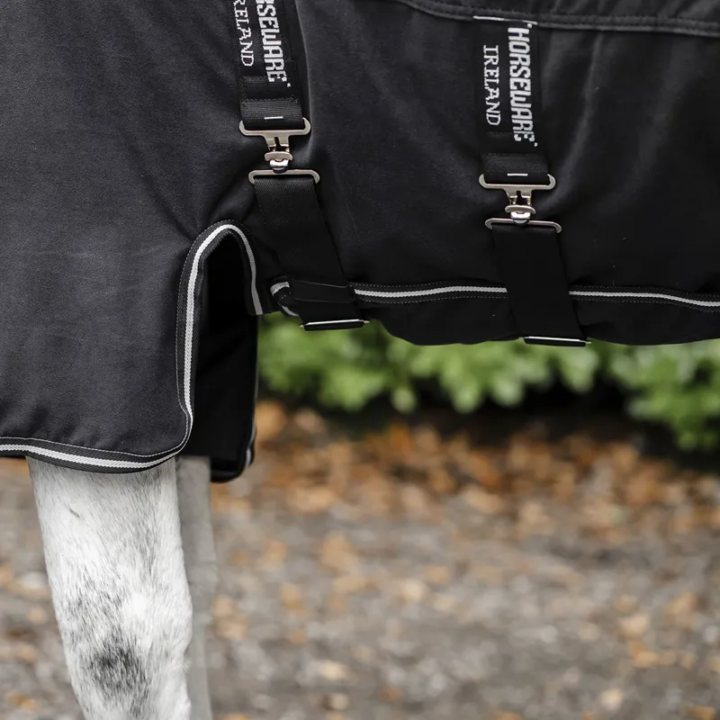 Horseware Show-Ready Rug - Black/Black/Silver-6