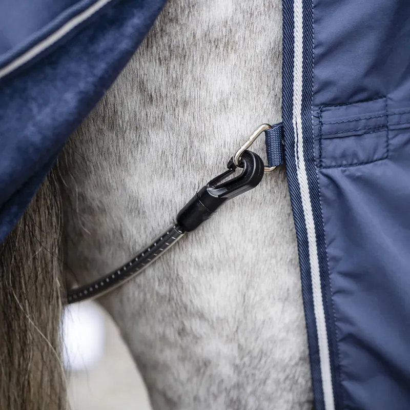 Horseware Show-Ready Rug - Navy/Navy/Silver-13