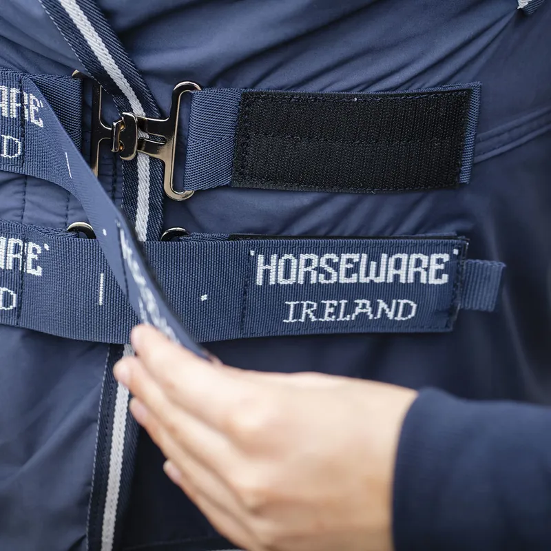 Horseware Show-Ready Rug - Navy/Navy/Silver-6