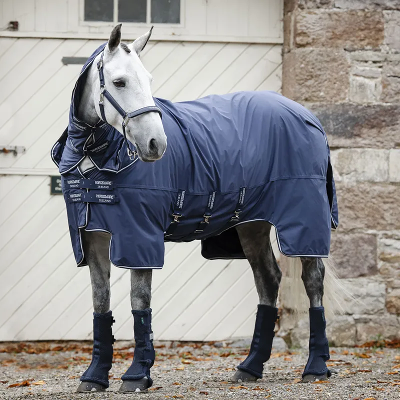 Horseware Show-Ready Rug - Navy/Navy/Silver-2