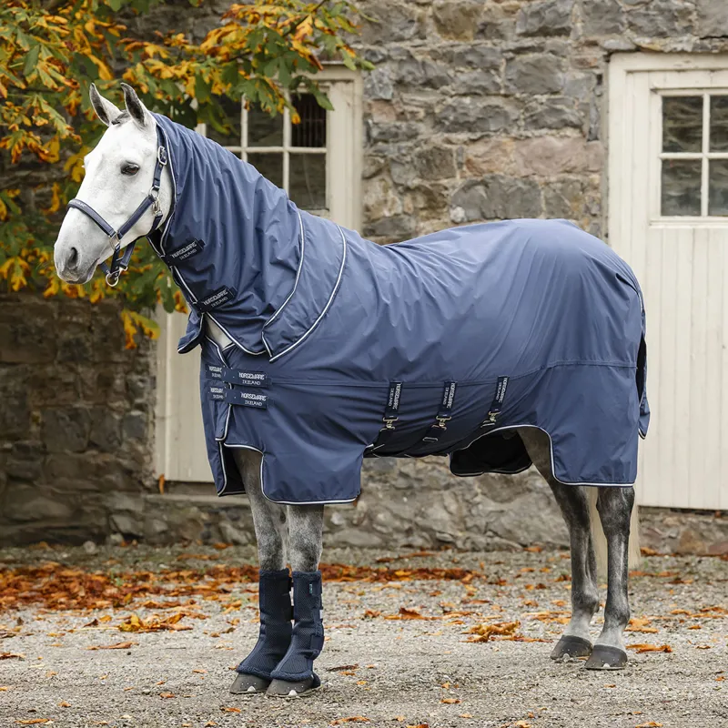 Horseware Show-Ready Rug - Navy/Navy/Silver-1