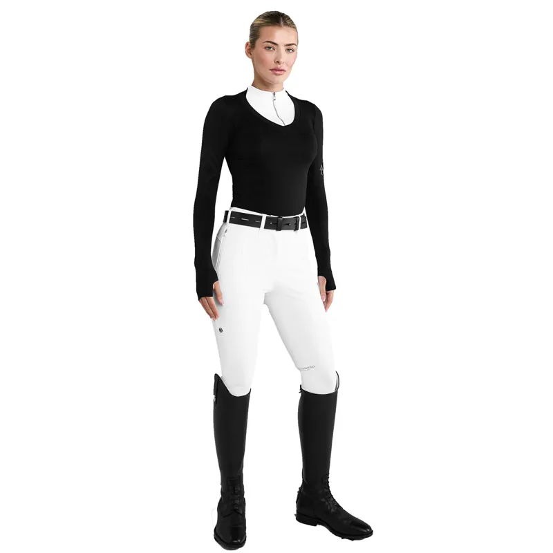 Aztec Diamond Ladies Show Sweater - Black