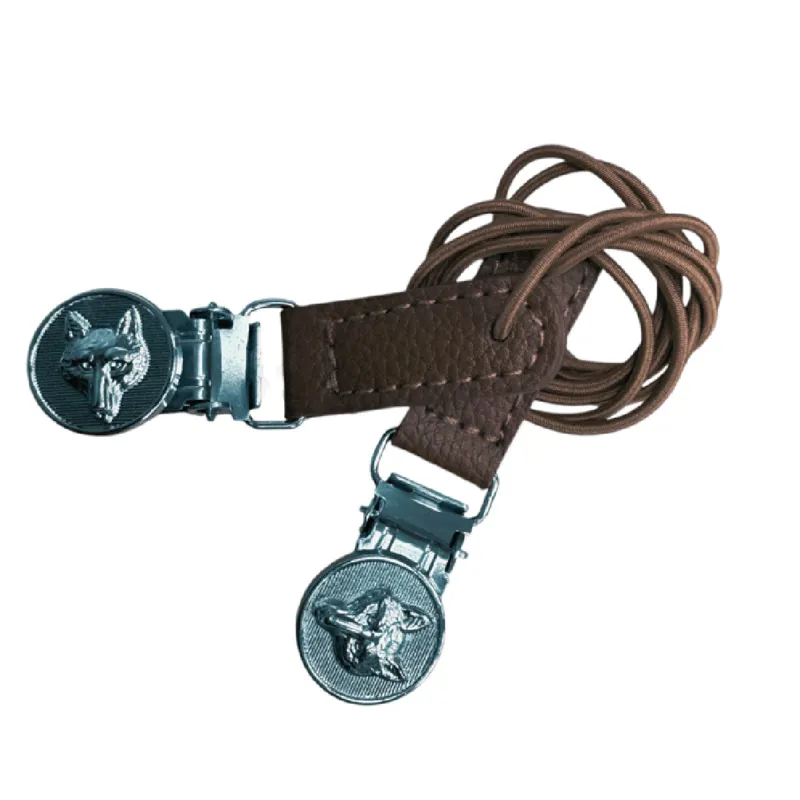 Equetech Showing Number Clips - Brown