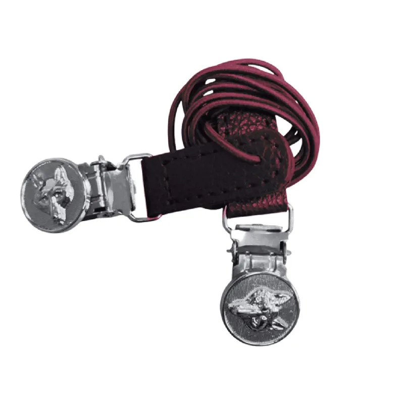 Equetech Showing Number Clips - Maroon