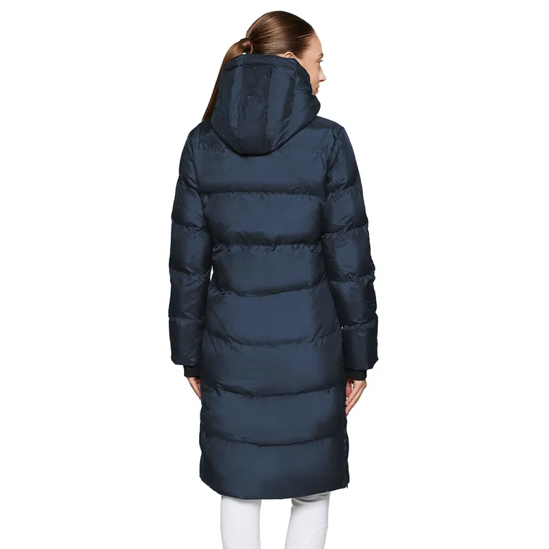 Samshield Sierra Womens Long Puffer Jacket - Navy-2