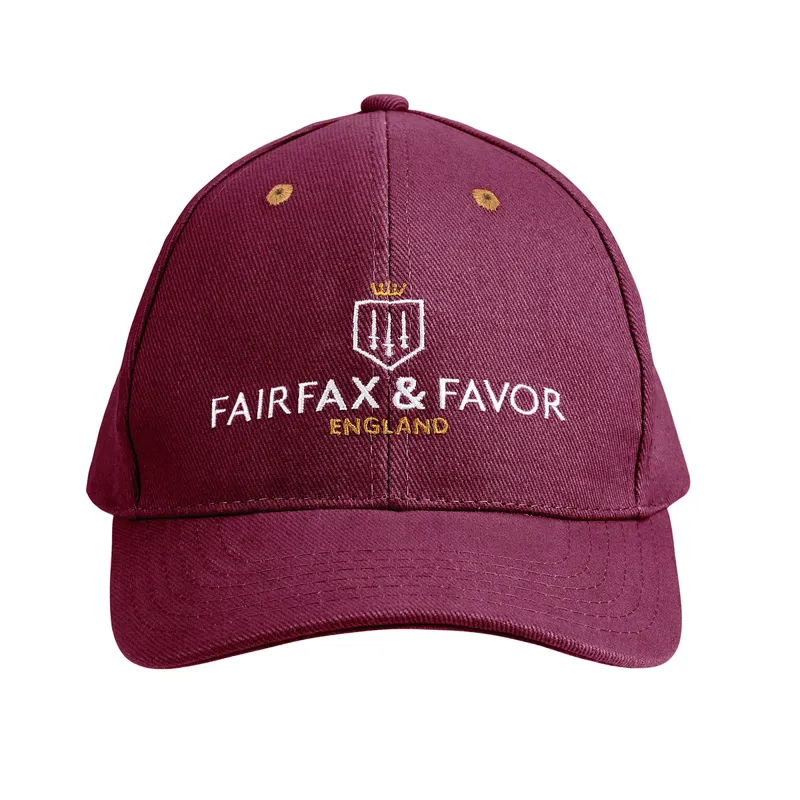 Fairfax and Favor Signature Hat - Burgundy-1