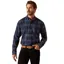 Ariat Country Simmental Mens Shirt - Navy Plaid