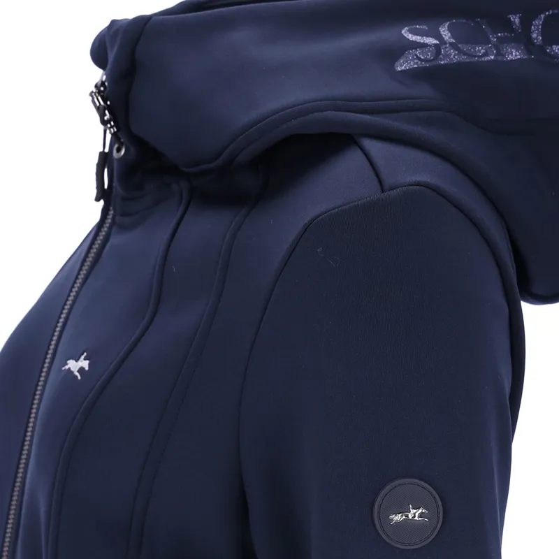 Schockemohle Sinja Womens Functional Jacket - Dark Navy-3