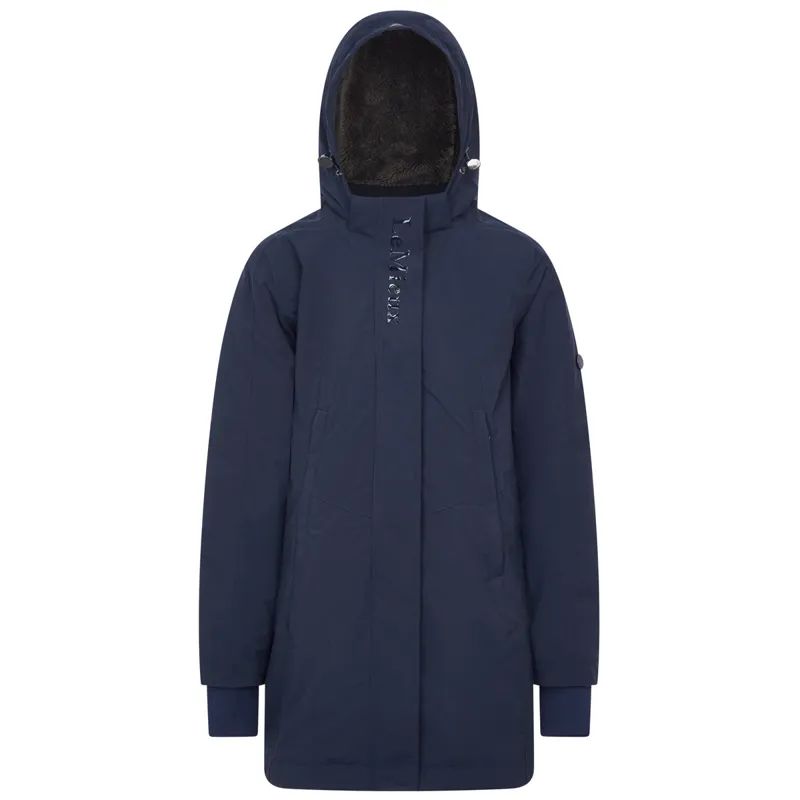 LeMieux Young Rider Skye Waterproof Junior Coat - Navy-2