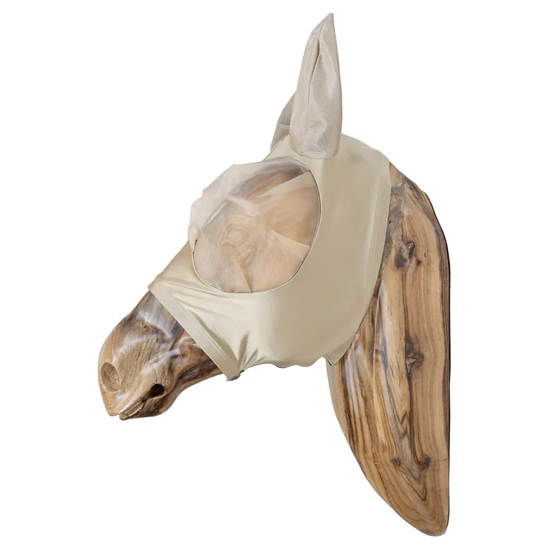 Kentucky Slim Fit Fly Mask - Beige-2