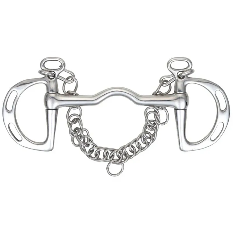 Shires Slotted Cheek Port Mouth Kimblewick Bit