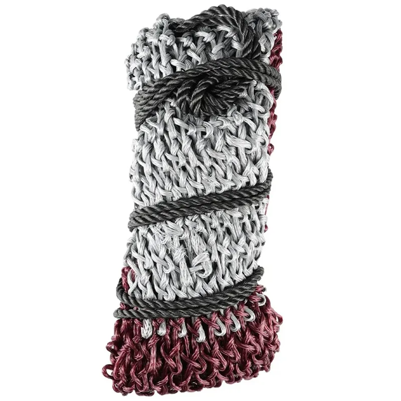 Hy Equestrian Slow Flow Haynet - Burgundy/Grey
