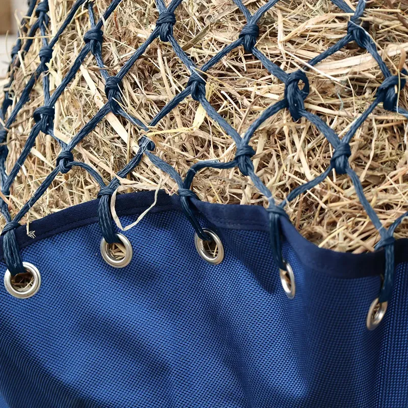 Hy Equestrian Slow Flow Parachute Haynet - Navy-2