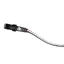 Finesse Small Swarovski Crystal Browband - Heart/Clear/Black
