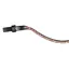 Finesse Small Swarovski Crystal Browband - Rose Gold/Black