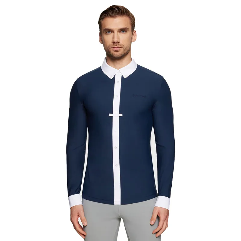 Samshield Smith Mens Long Sleeve Show Shirt - Navy