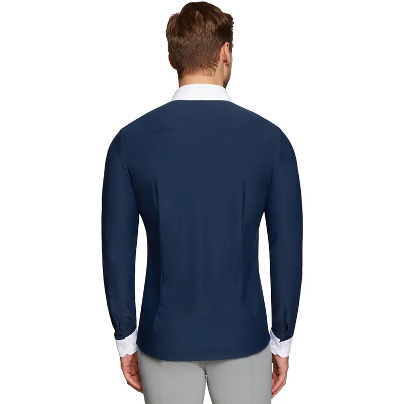 Samshield Smith Mens Long Sleeve Show Shirt - Navy-2