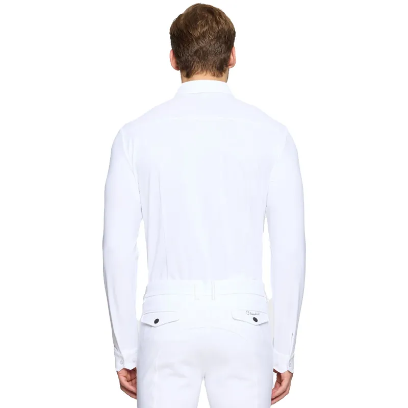 Samshield Smith Mens Long Sleeve Show Shirt - White-2