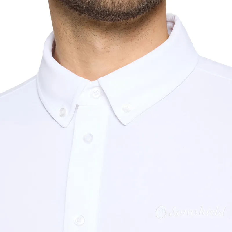 Samshield Smith Mens Long Sleeve Show Shirt - White-1