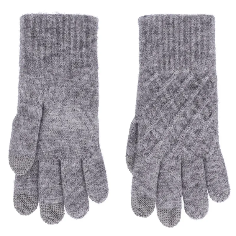 Schockemohle Soft Style Womens Gloves - Grey