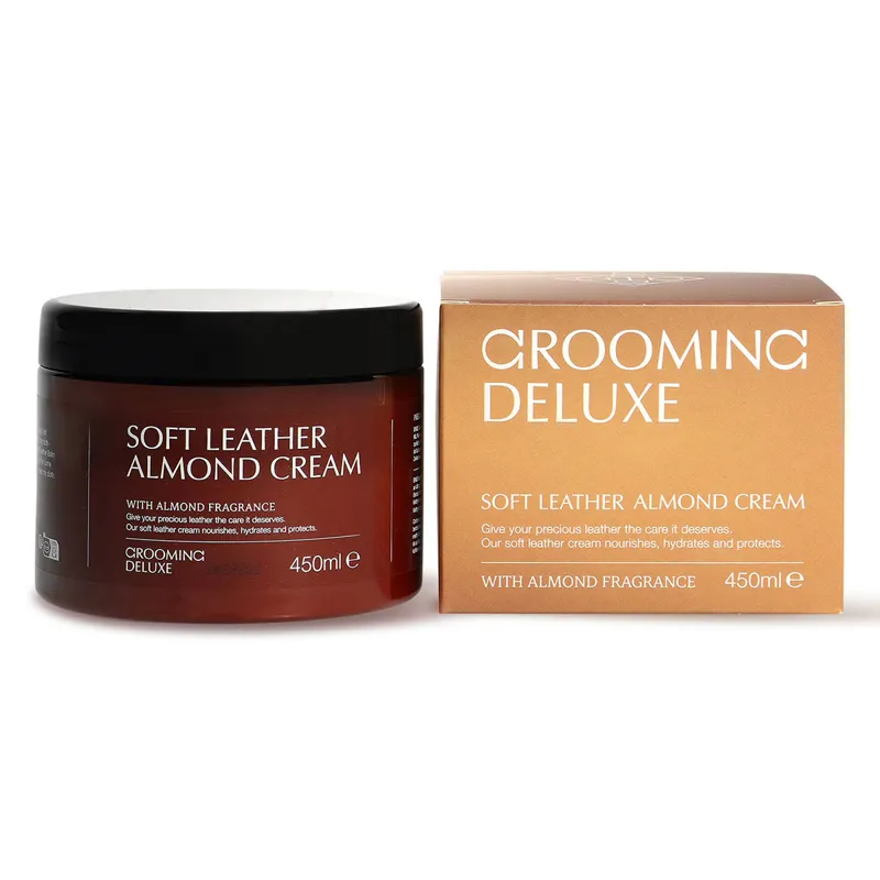 Grooming Deluxe Soft Leather Almond Cream