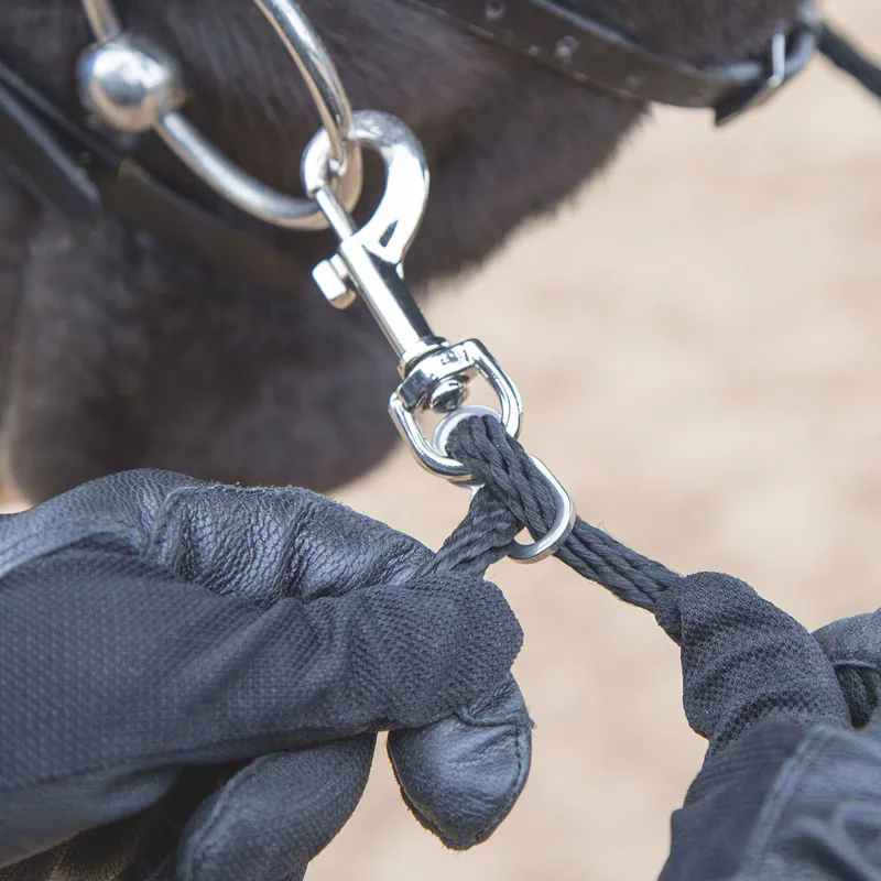 Shires Soft Lunging Aid - Black-1