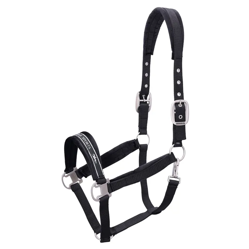 Schockemohle Soft Velvet Headcollar - Dark Grey