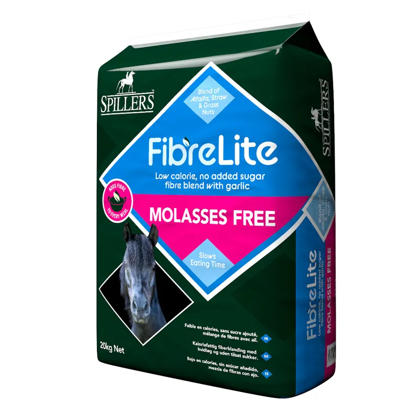 Spillers Fibre Lite Molasses Free - 20kg