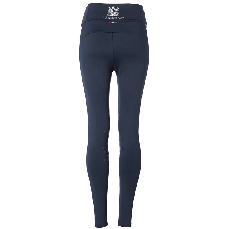 Holland Cooper Sport Legging Ladies Riding Tights - Ink Navy-11