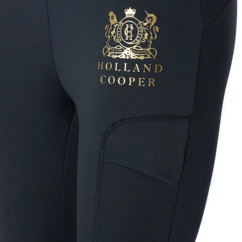 Holland Cooper Sport Legging Ladies Riding Tights - Slate-9
