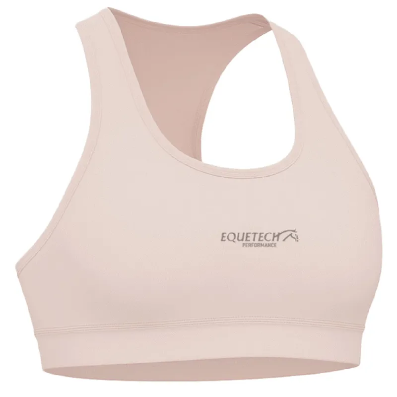Equetech Performance Sports Bra - Beige