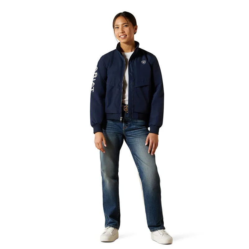 Ariat Stable 2.0 Youth Insulated Jacket - Navy-1