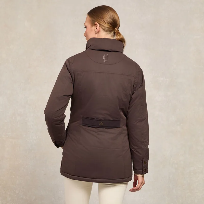 Holland Cooper Stamford Ladies 2 in 1 Country Coat - Chocolate-2